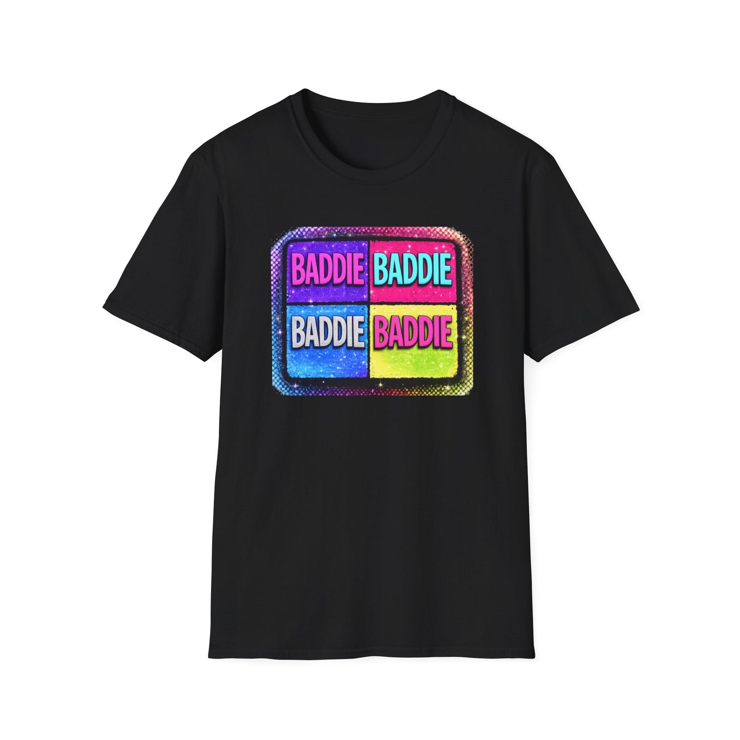 BADDIE POP ART - Unisex Soft Style T-Shirt