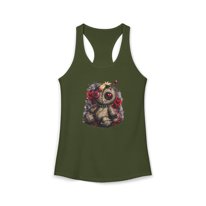 VOODOO DOLL - Women's Ideal Racerback Tank