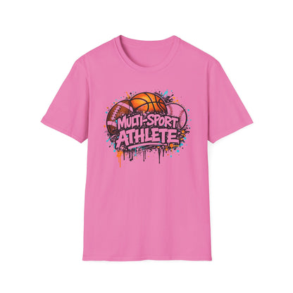 MULTI SPORT ATHLETE - Unisex Soft Style T-Shirt