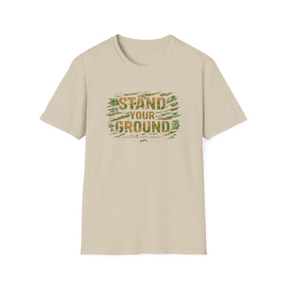 STAND YOUR GROUND-DICIPLINE OVER COMFORT - Unisex Soft Style T-Shirt