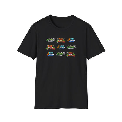 SMOKE GOOD-EAT GOOD-LIVE GOOD - Unisex Softstyle T-Shirt