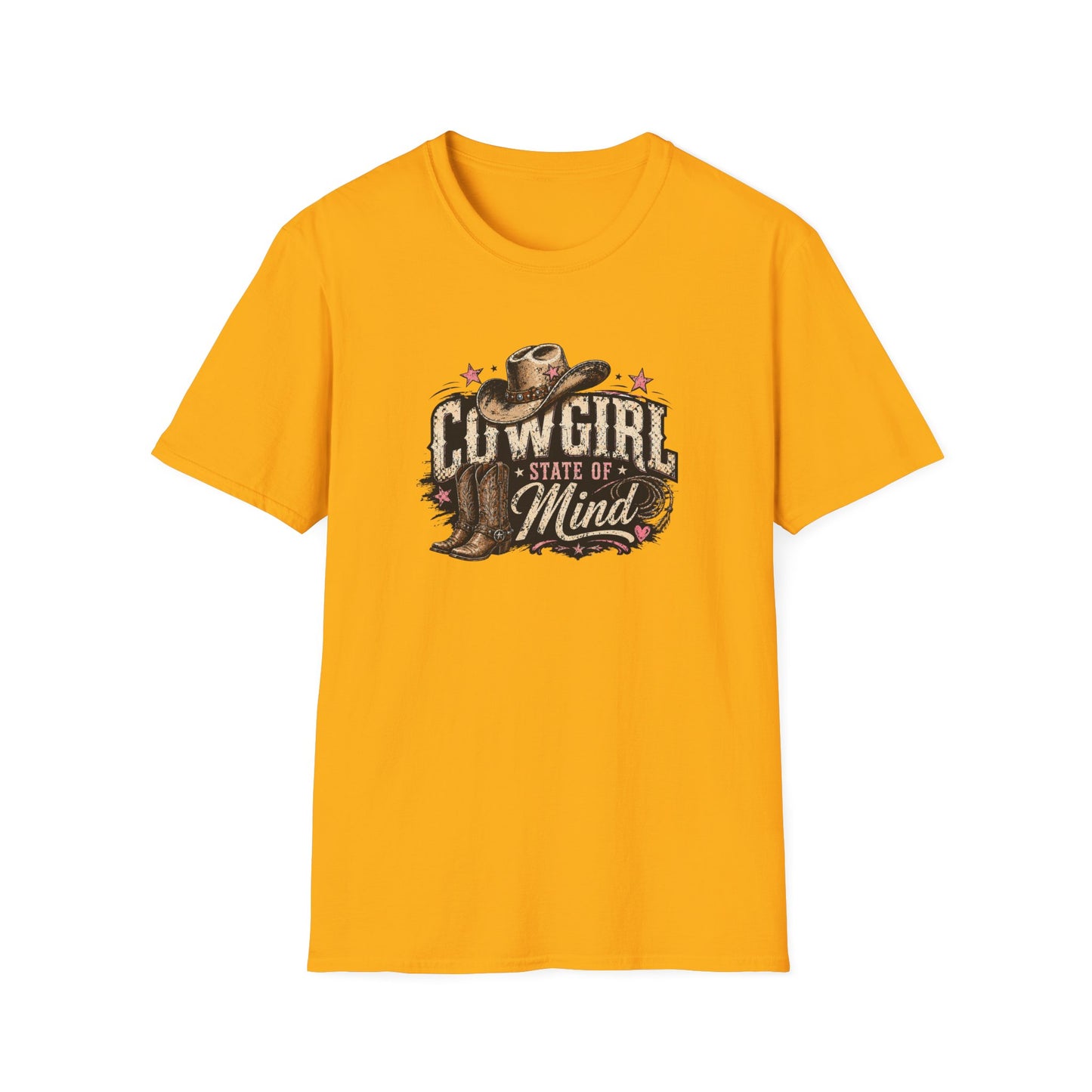 COWGIRL STATE OF MIND - Unisex Soft Style T-Shirt