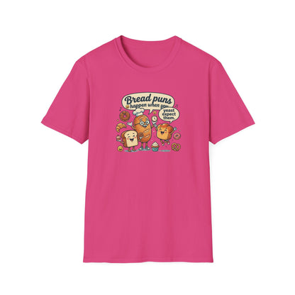 BREAD PUNS HAPPEN - Unisex Softstyle T-Shirt