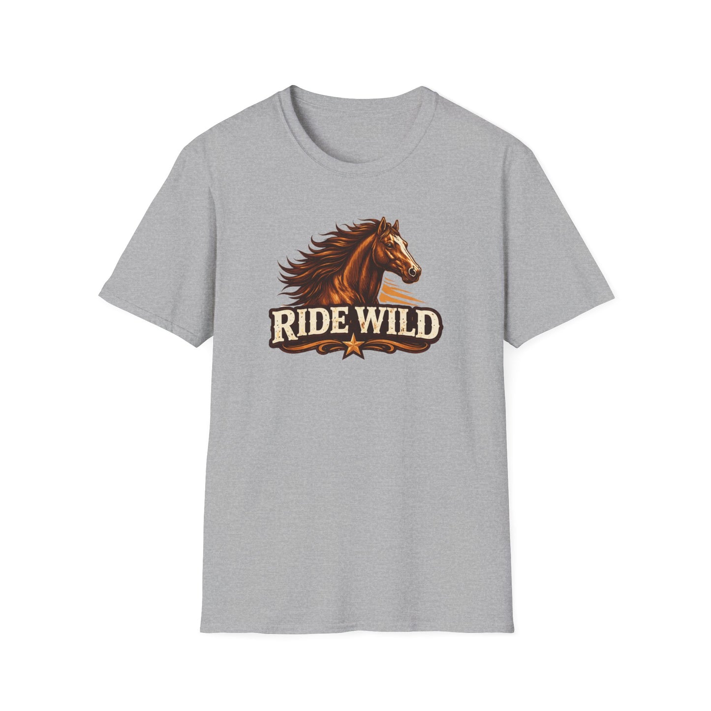 RIDE WILD - Unisex Soft Style T-Shirt