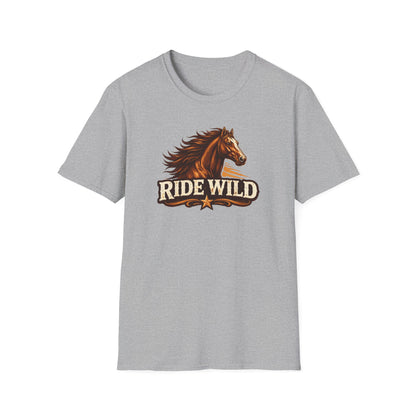 RIDE WILD - Unisex Soft Style T-Shirt