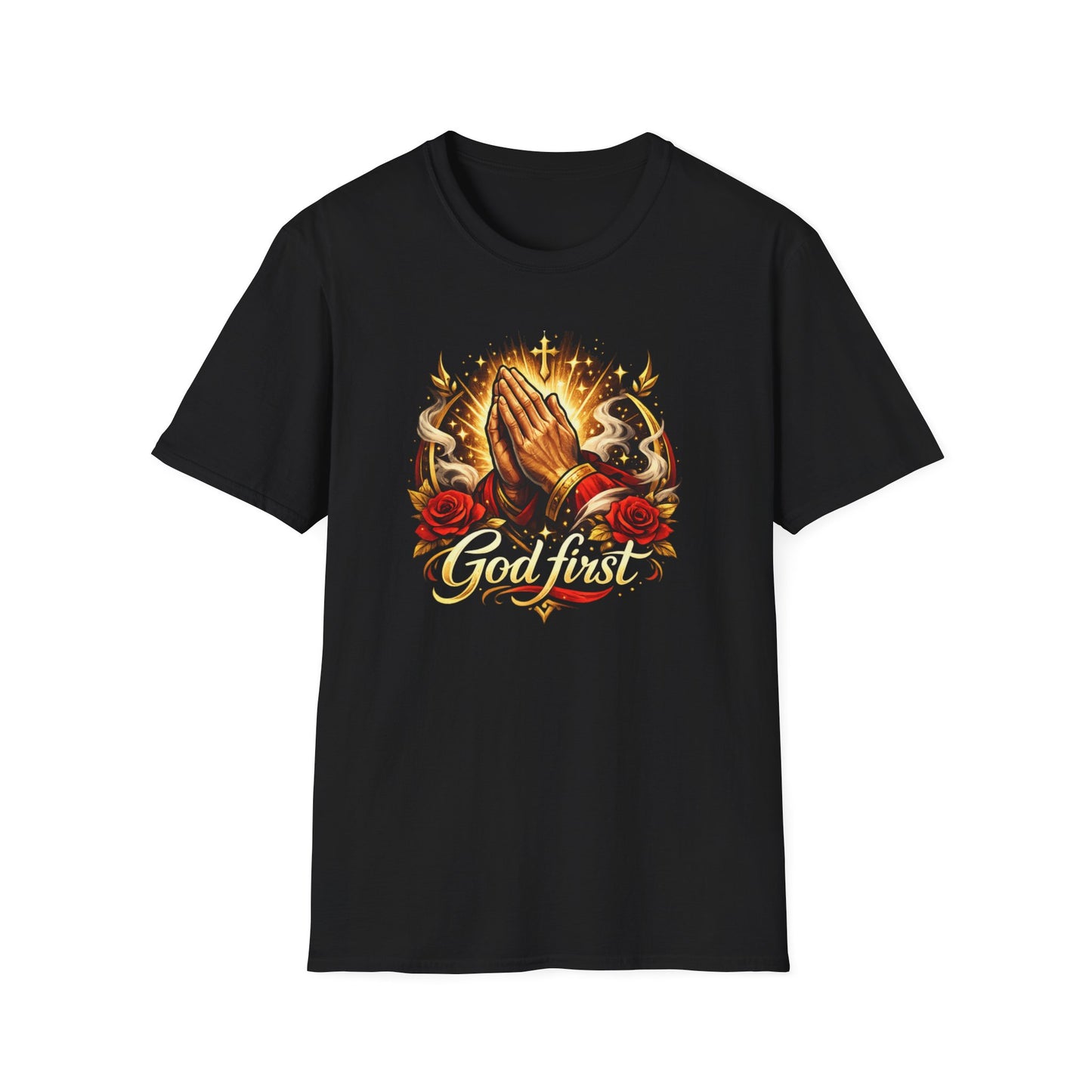 GOD FIRST - Unisex Soft Style T-Shirt