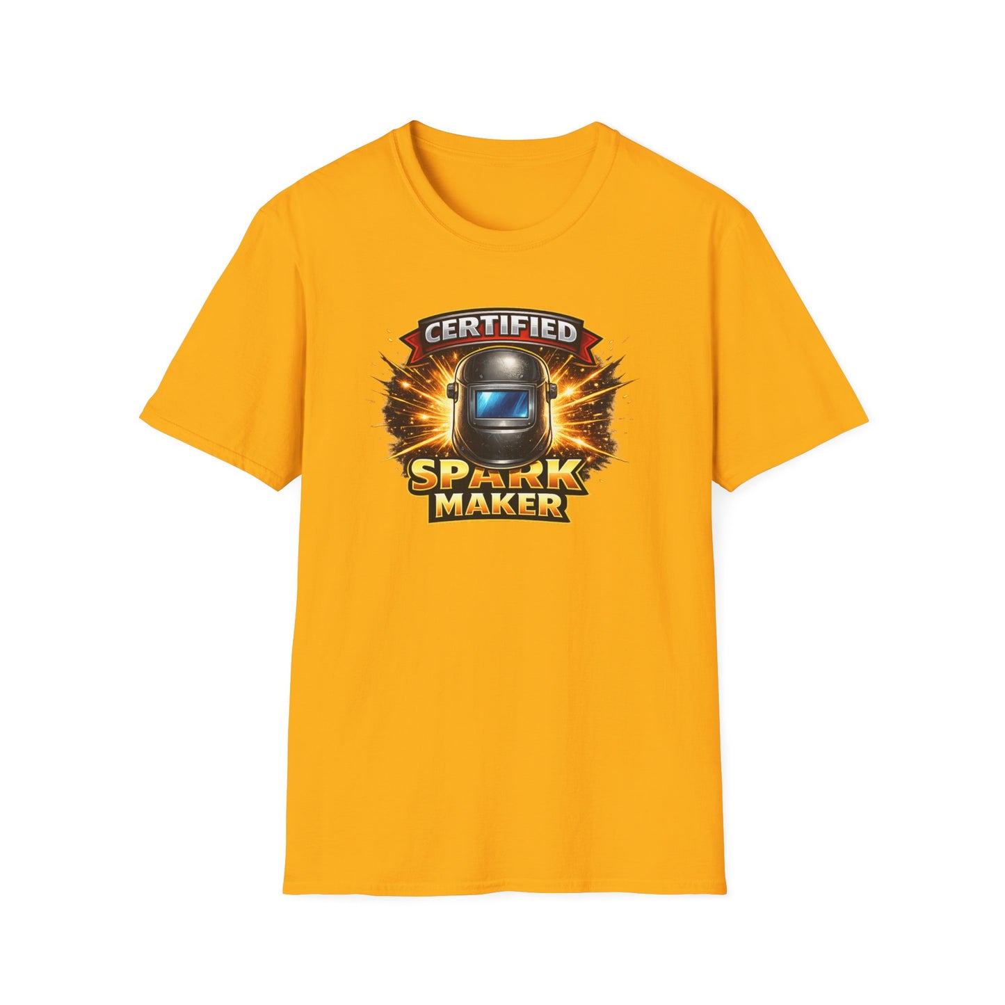 CERTIFIED SPARK MAKER - Unisex Softstyle T-Shirt