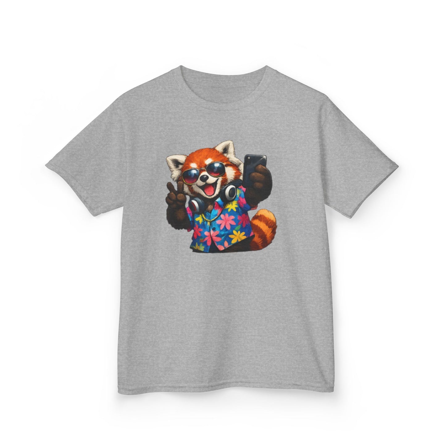 SELFIE TIME - RED PANDA STYLE - Kids Cotton™ Tee