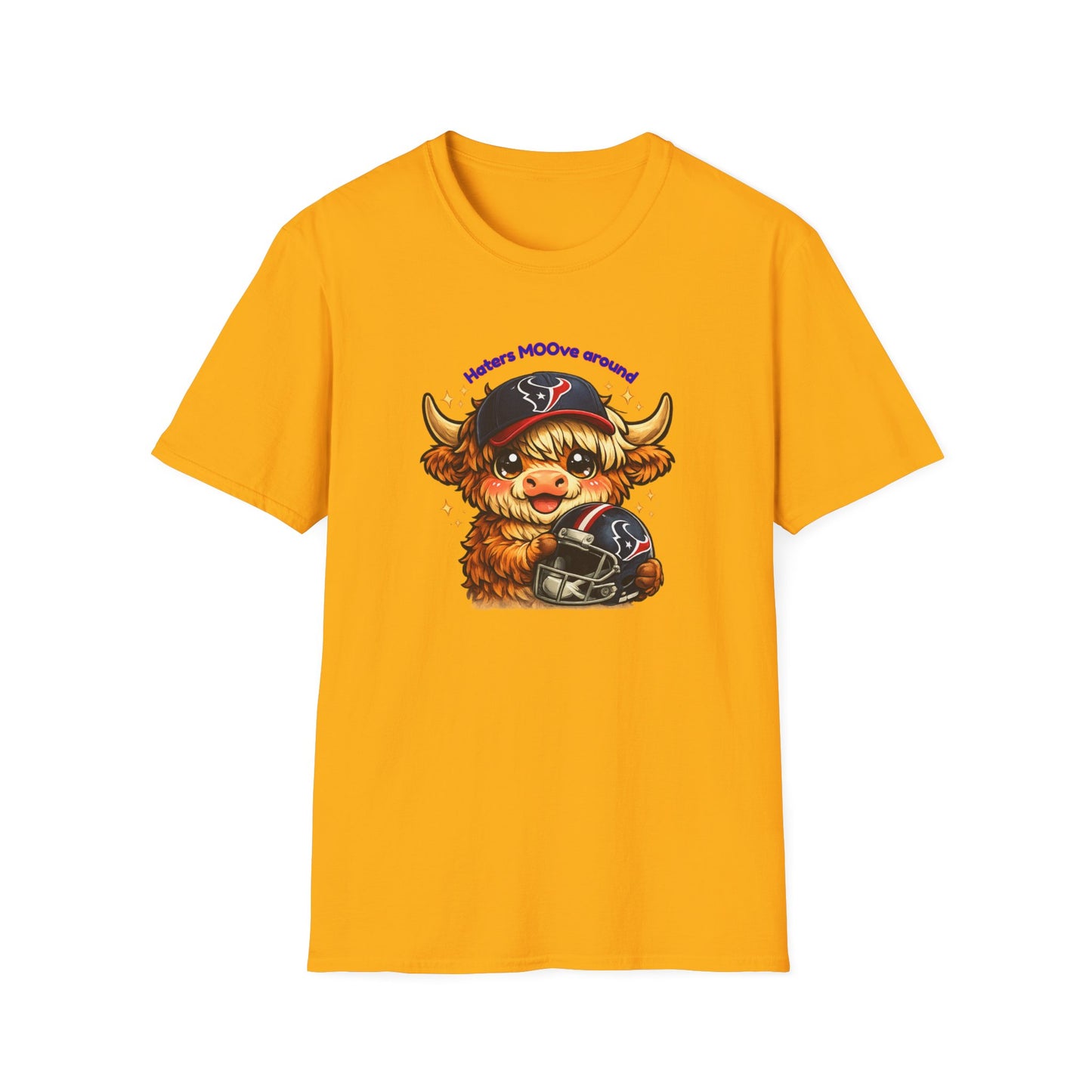 Haters MOOve around - Unisex Soft Style T-Shirt