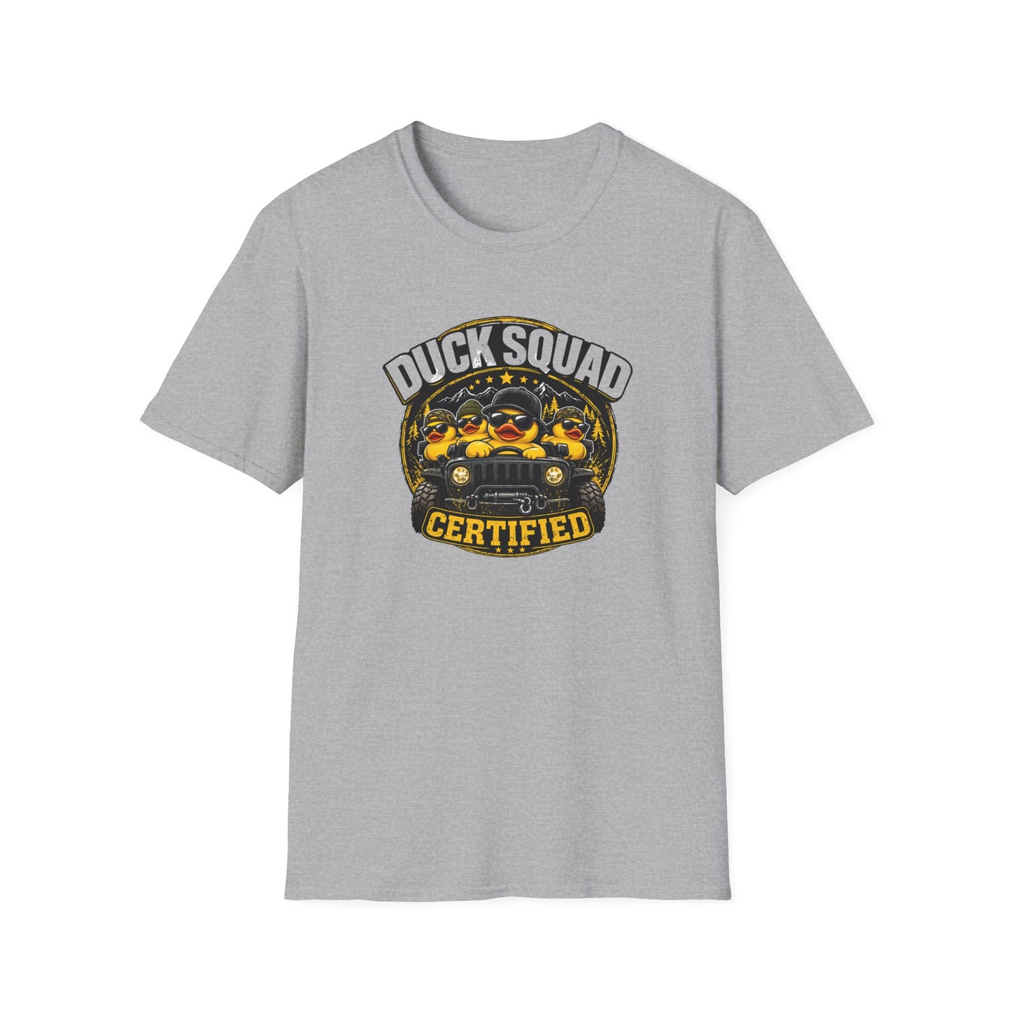 DUCK SQUAD CERTIFIED - Unisex Soft Style T-Shirt