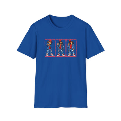 GIRL REPPING THE TEXANS - Unisex Soft Style T-Shirt