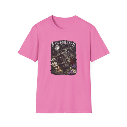NEW ORLEAN JAZZ VOODOO -  Unisex Soft Style T-Shirt