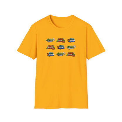 SMOKE GOOD-EAT GOOD-LIVE GOOD - Unisex Softstyle T-Shirt