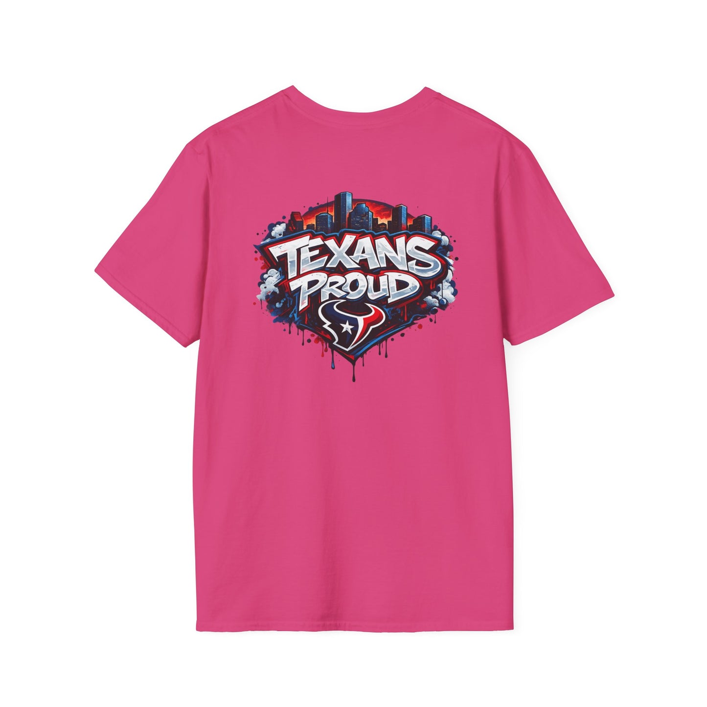TEXANS PROUD - Unisex Softstyle T-Shirt