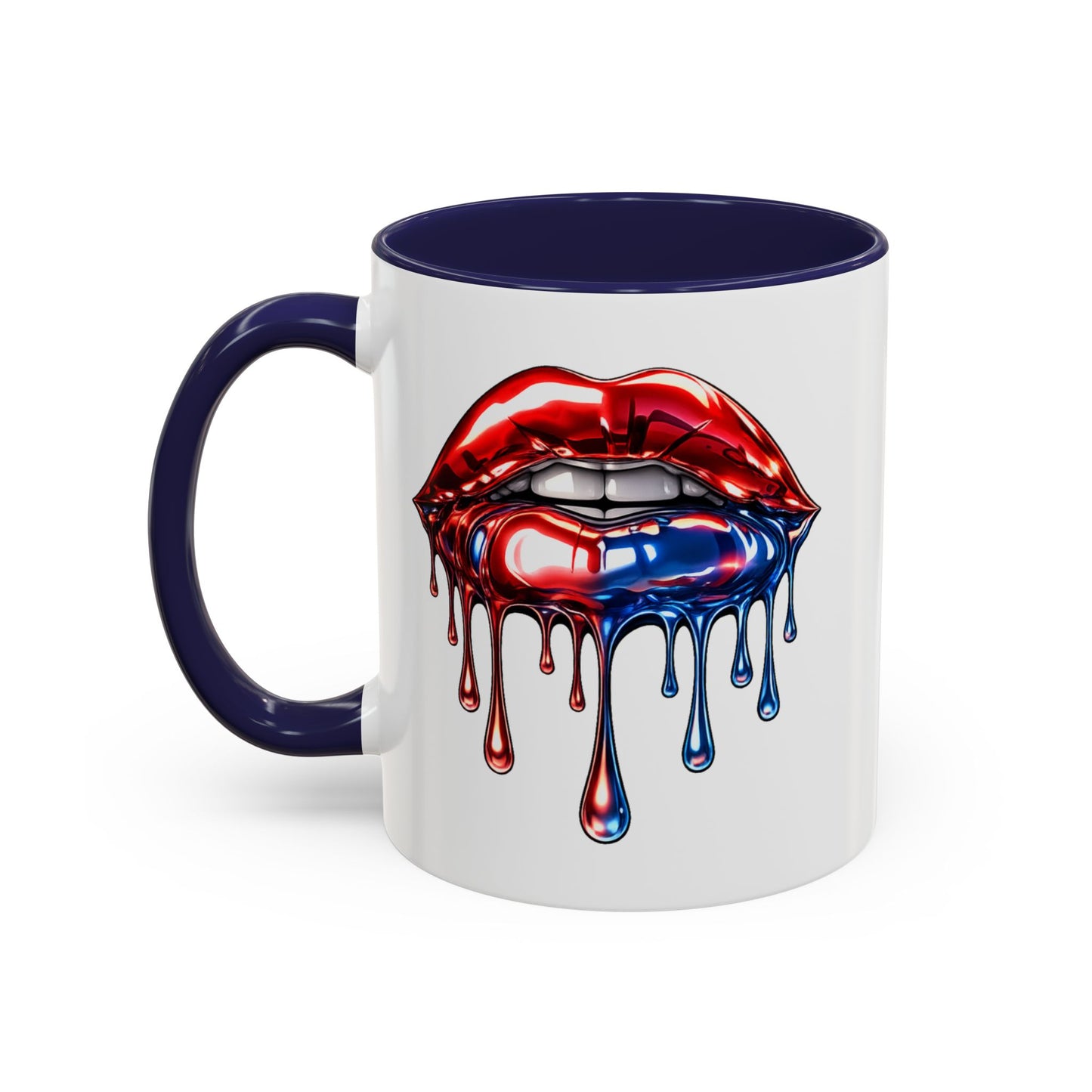 METALIC LIPS - Accent Coffee Mug (11, 15oz)