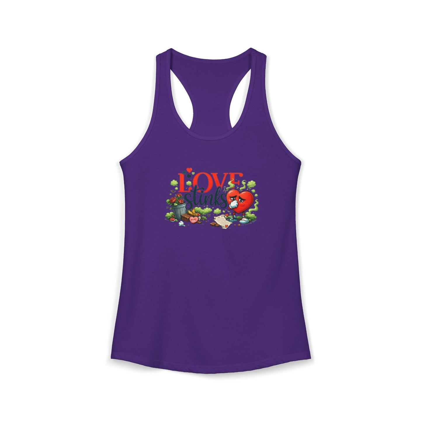 LOVE STINKS – Women's Ideal Racerback Tank