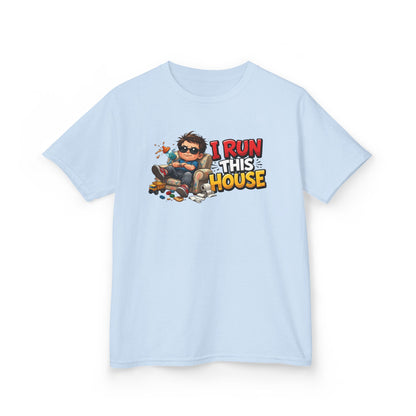 I RUN THIS HOUSE - Kid's Cotton Tee