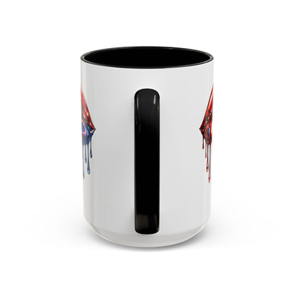 METALIC LIPS - Accent Coffee Mug (11, 15oz)