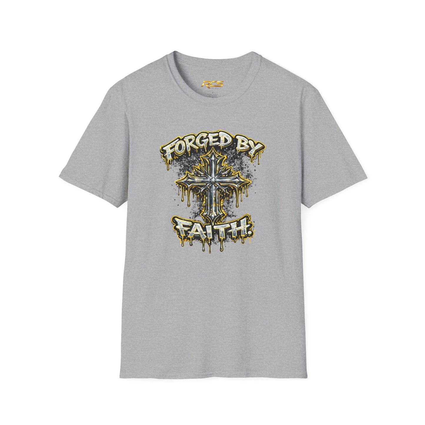 FORGED BY FAITH - Unisex Soft Style T-Shirt