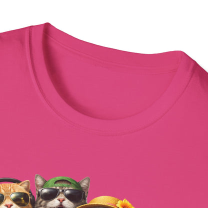 SELFIE TIME - CAT STYLE - Unisex Softstyle T-Shirt