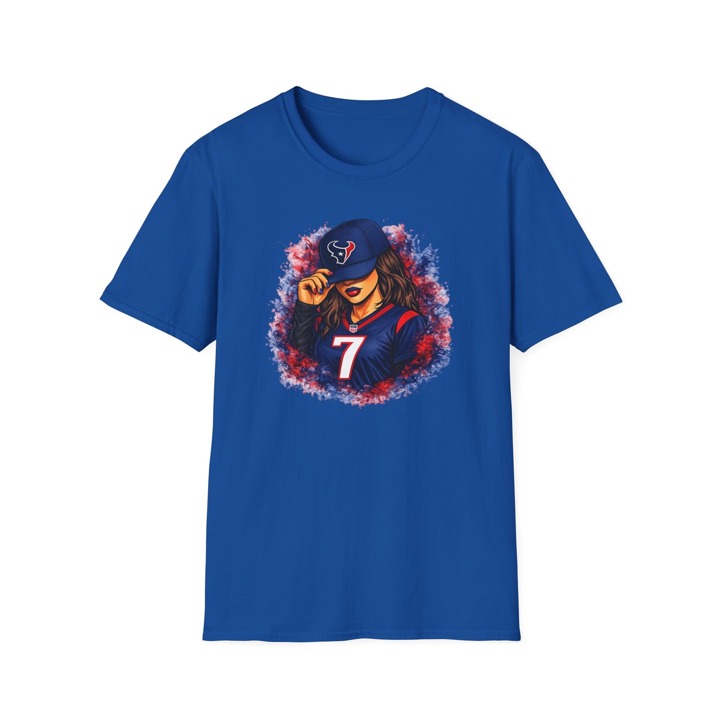 TEXANS Girl Fan - Latina - Unisex Soft Style T-Shirt