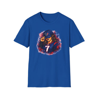 TEXANS Girl Fan - Latina - Unisex Soft Style T-Shirt