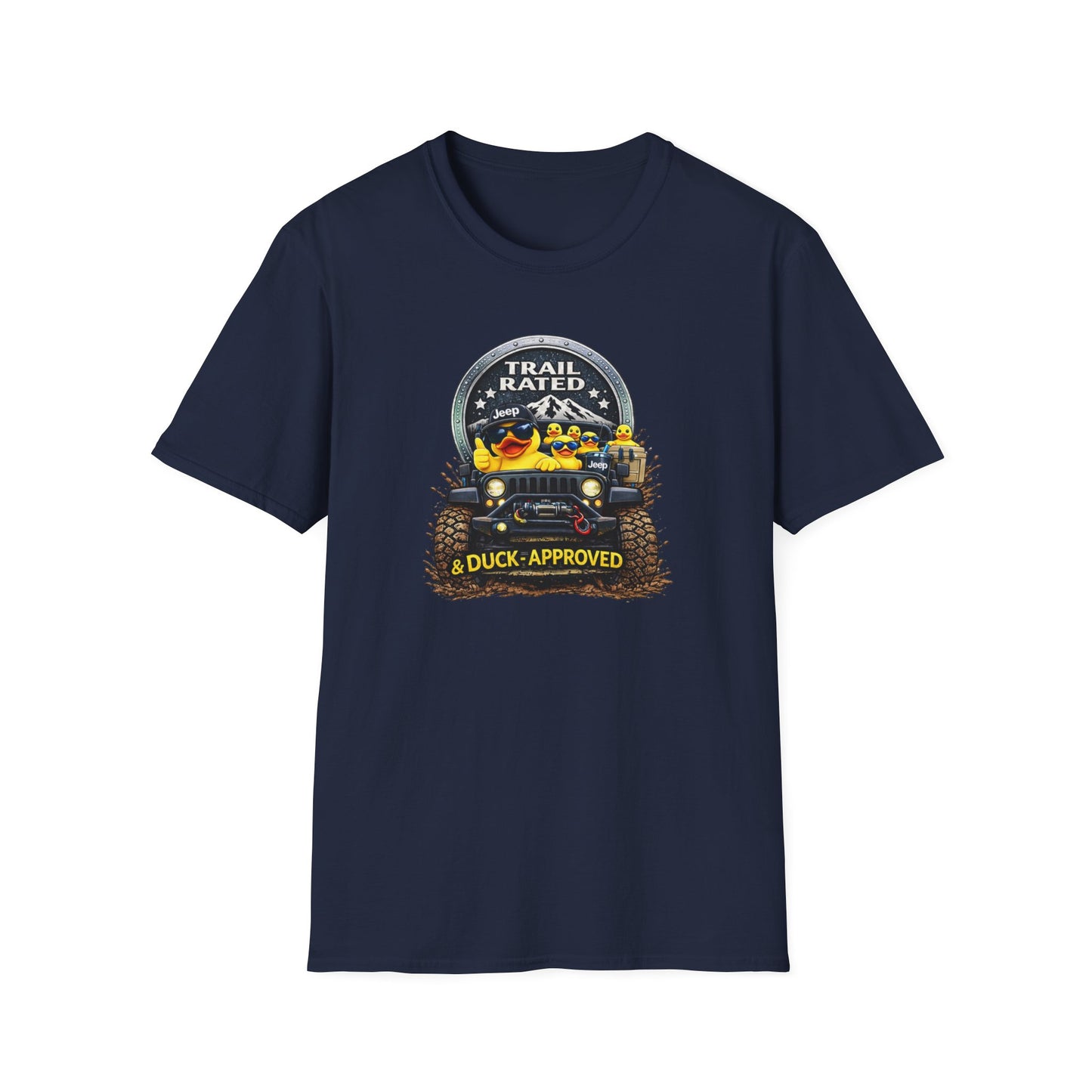 TRAIL RATED & DUCK APPROVED - Unisex Softstyle T-Shirt