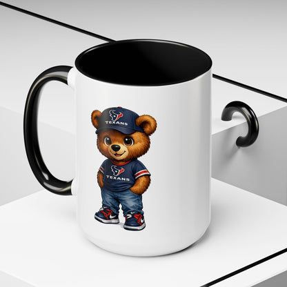 BERRY - REPPIN THE TEXANS - Accent Coffee Mug (11, 15oz)