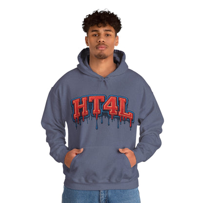 HT4L Hoodie | Houston Texans 4 Life Streetwear Graphic Unisex Pull-Over