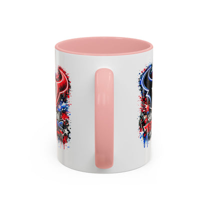 HOUSTON TEXANS - GRAFFITTI ART -Accent Coffee Mug (11, 15oz)