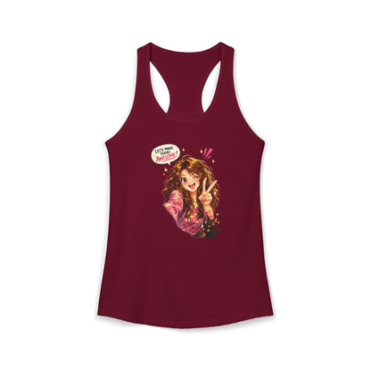 LET'S MAKE TODAY AWESOME – Women's Ideal Racerback Tank