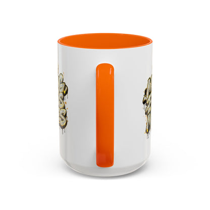 MAKING BOSS MOVES - Accent Coffee Mug (11, 15oz)