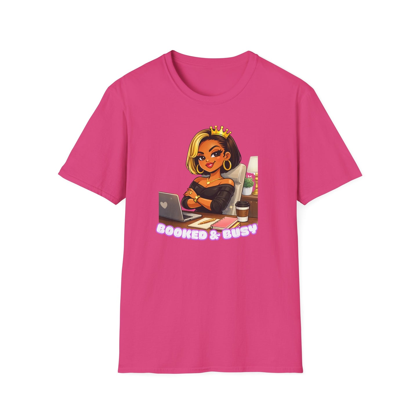 BOOKED & BUSY - Unisex Soft Style T-Shirt