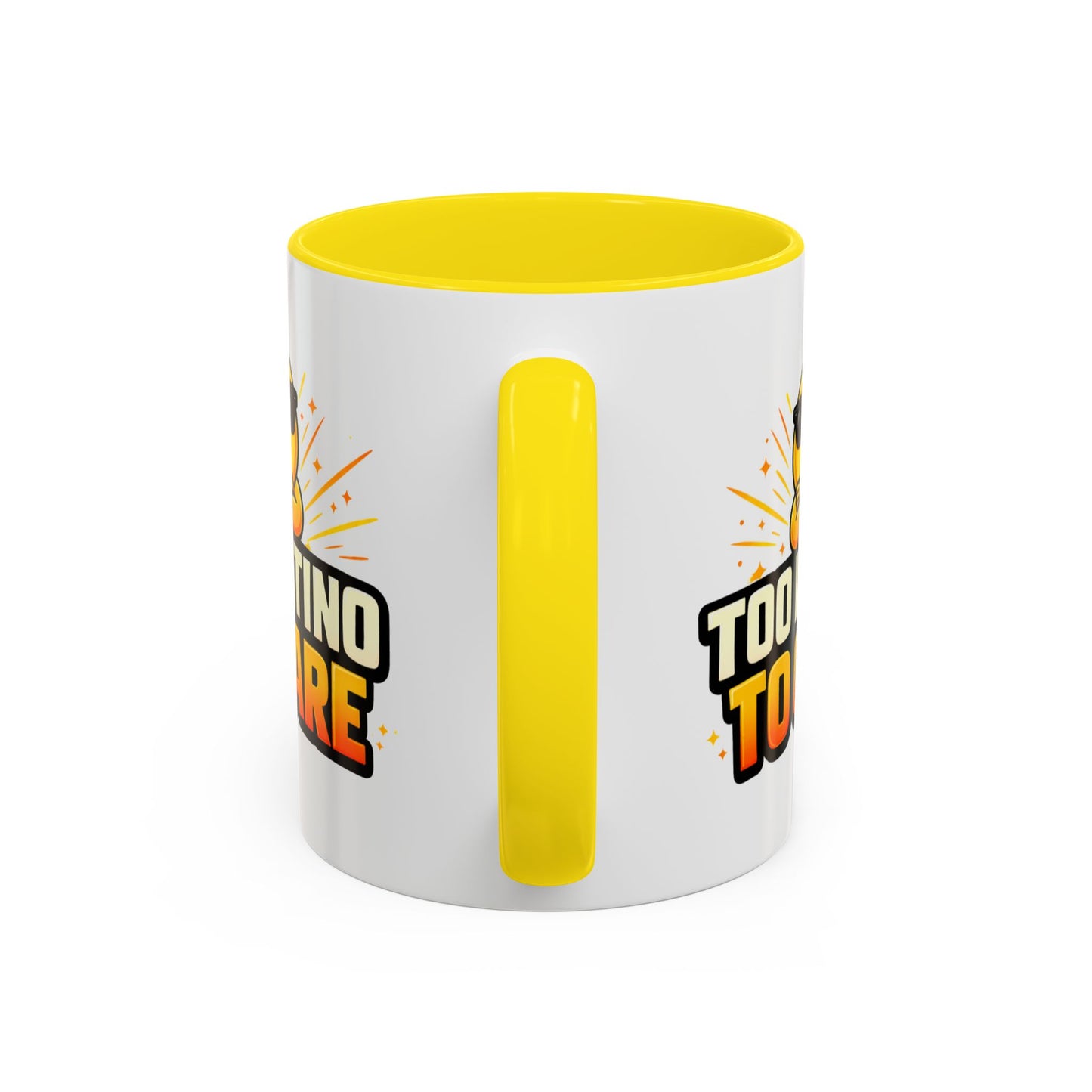 TOO LATINO TO CARE - Accent Coffee Mug (11, 15oz)