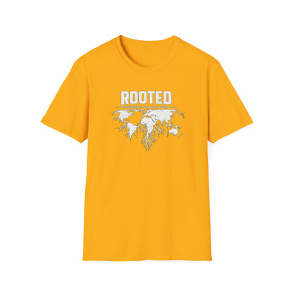 ROOTED-KNOW WHERE YOU COME FROM - Unisex Soft Style T-shirt