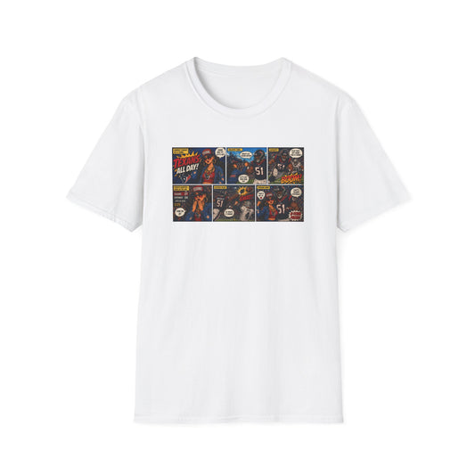 Comic Strip Graphic T‑Shirt — Retro Pop Art Panels