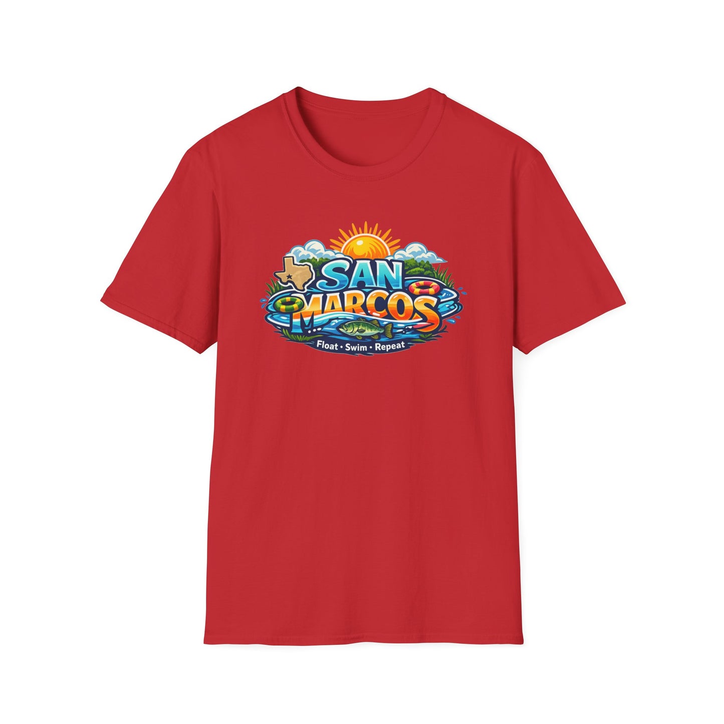 SAN MARCOS - Unisex Soft Style T-Shirt