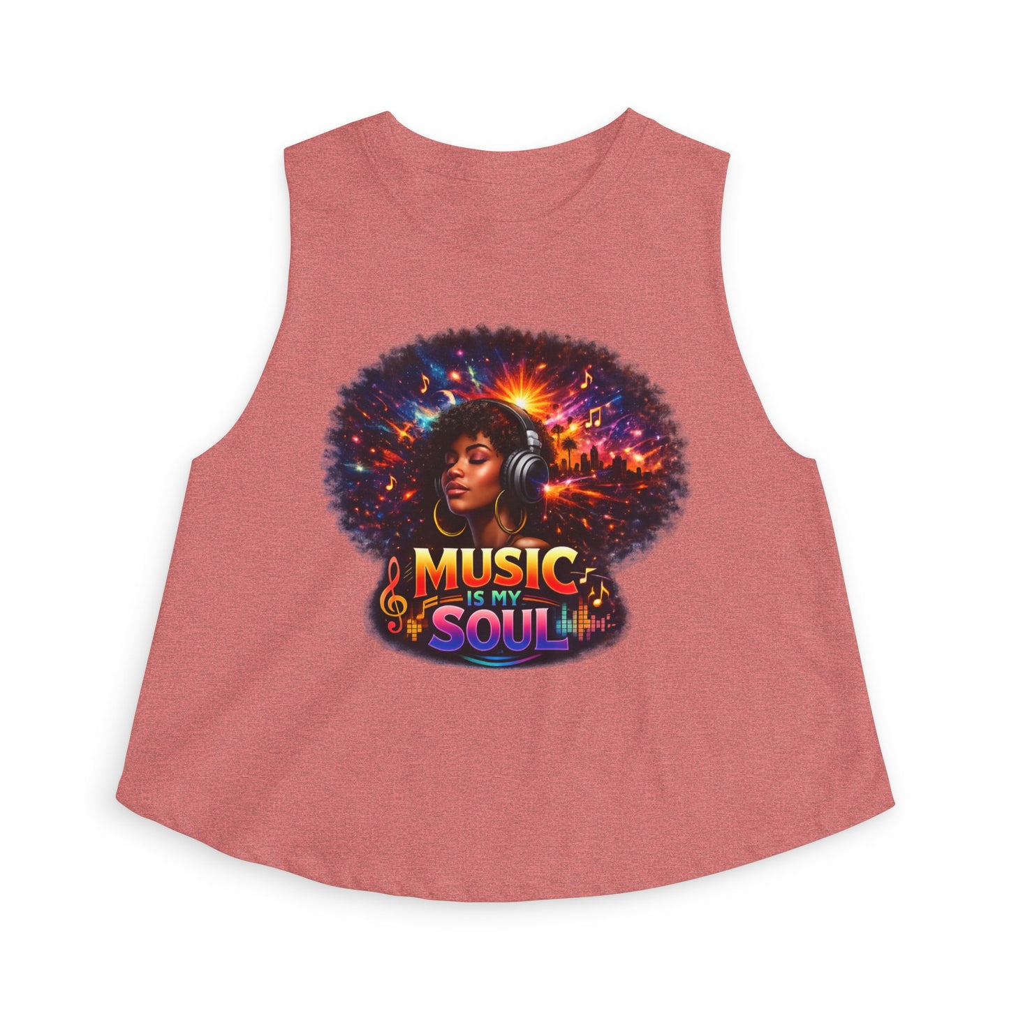 MUSIC IS MY SOUL - Women's Crop Top