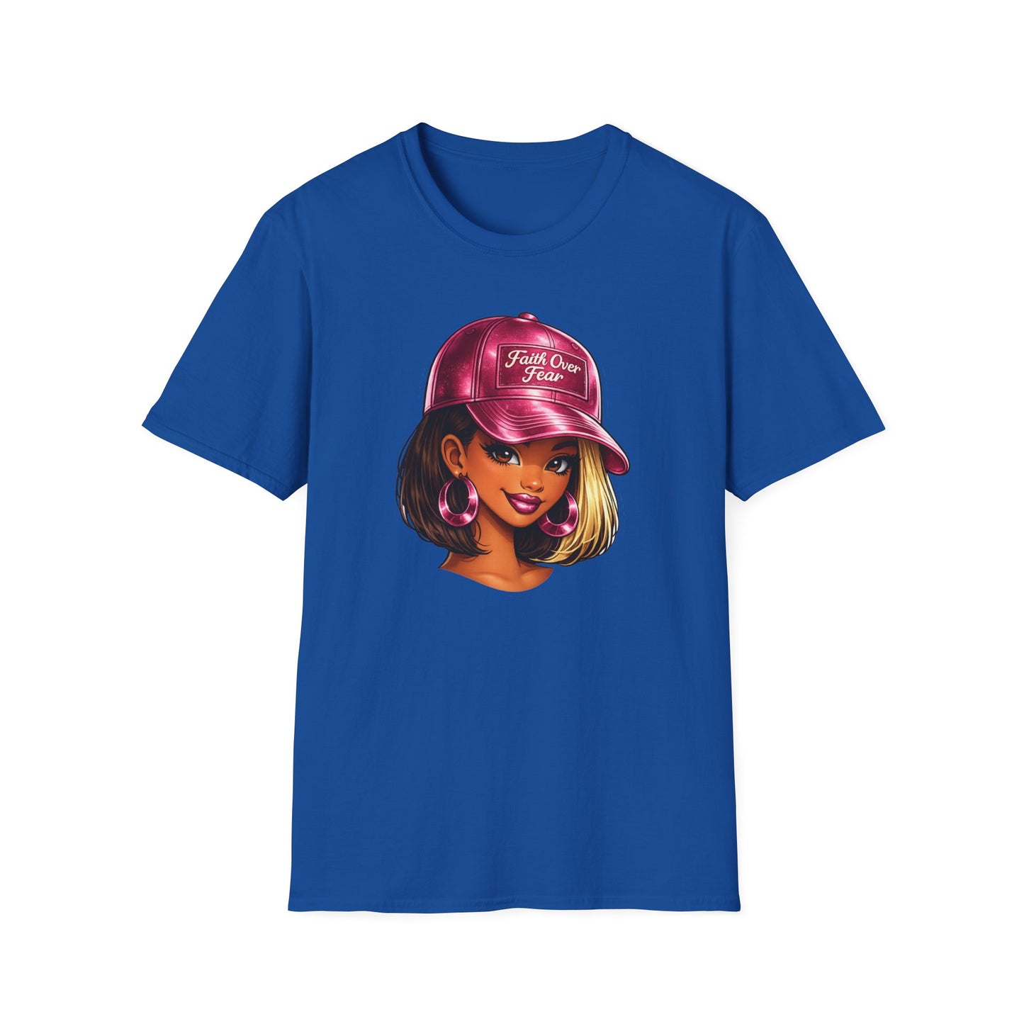 FAITH OVER FEAR - Unisex Soft Style T-Shirt