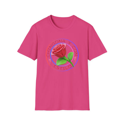 CHINGONA Y CON ESTILO - Unisex Soft Style T-Shirt