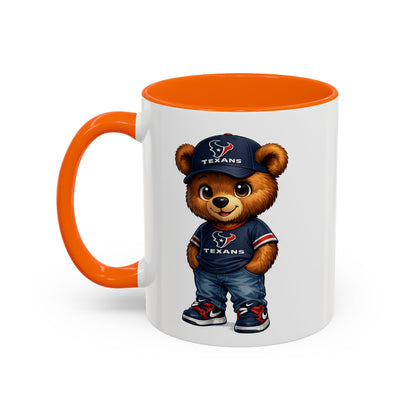 BERRY - REPPIN THE TEXANS - Accent Coffee Mug (11, 15oz)