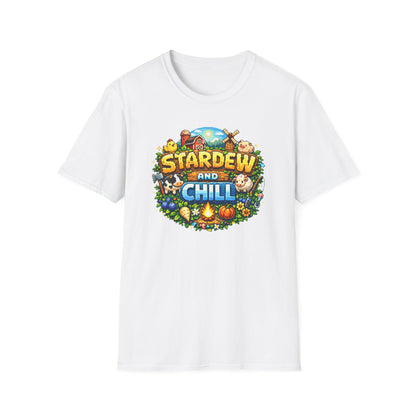 STARDEW AND CHILL - Unisex Soft Style T-Shirt