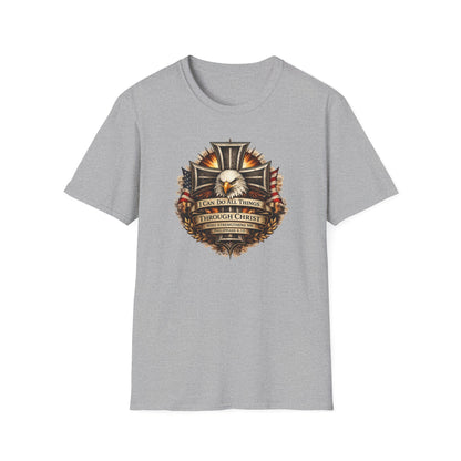 I CAN DO ALL THINGS THROUGH CHRIST - Unisex Soft Style T-Shirt