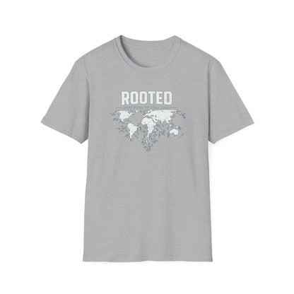 ROOTED-KNOW WHERE YOU COME FROM - Unisex Soft Style T-shirt