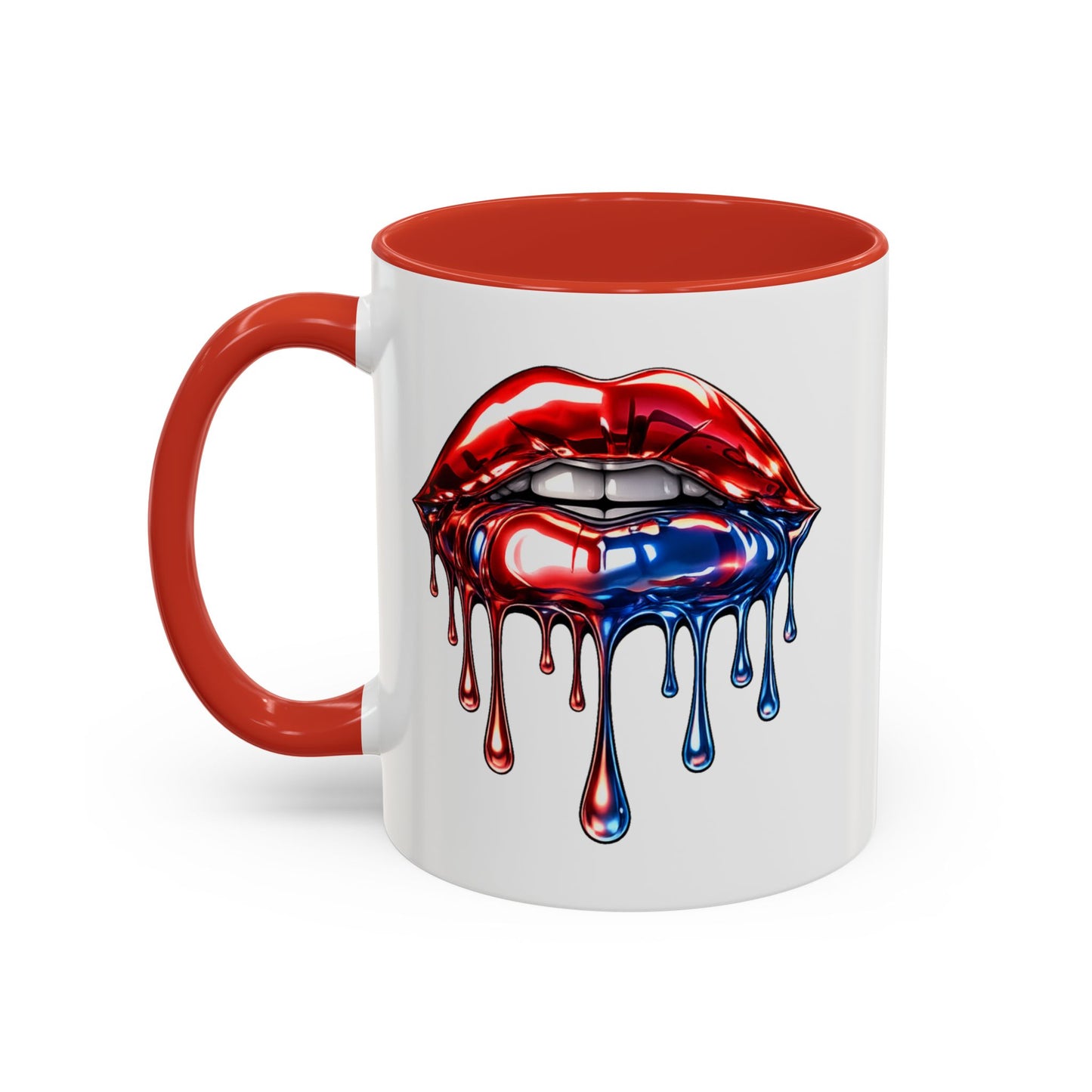 METALIC LIPS - Accent Coffee Mug (11, 15oz)