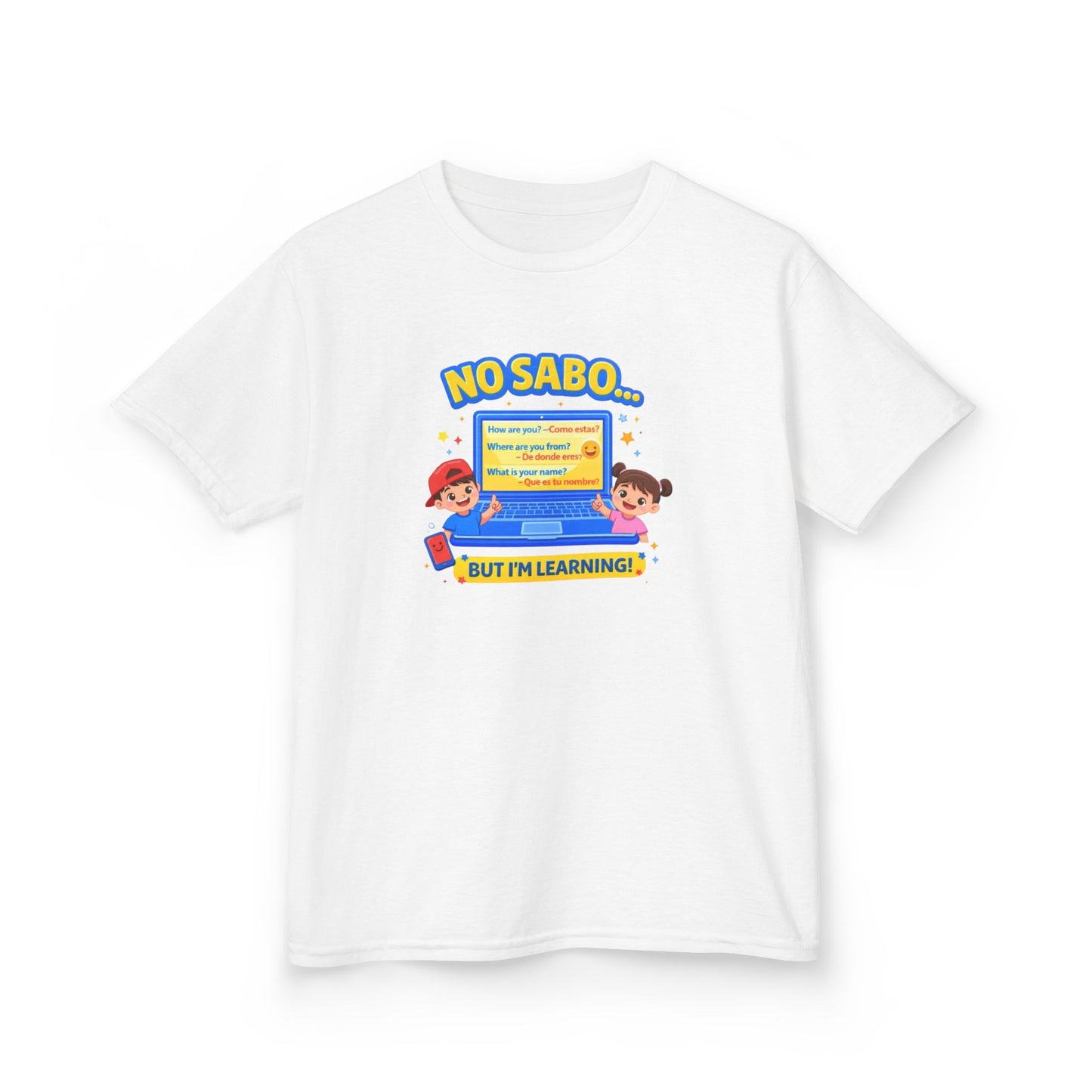 NO SABO-BUT I'M LEARNING - Kids Cotton™ Tee
