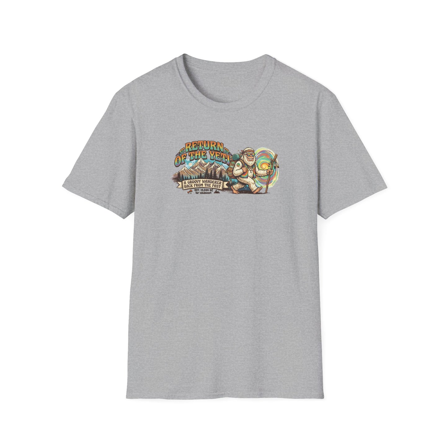 RETURN OF THE YETI - Unisex Softstyle T-Shirt
