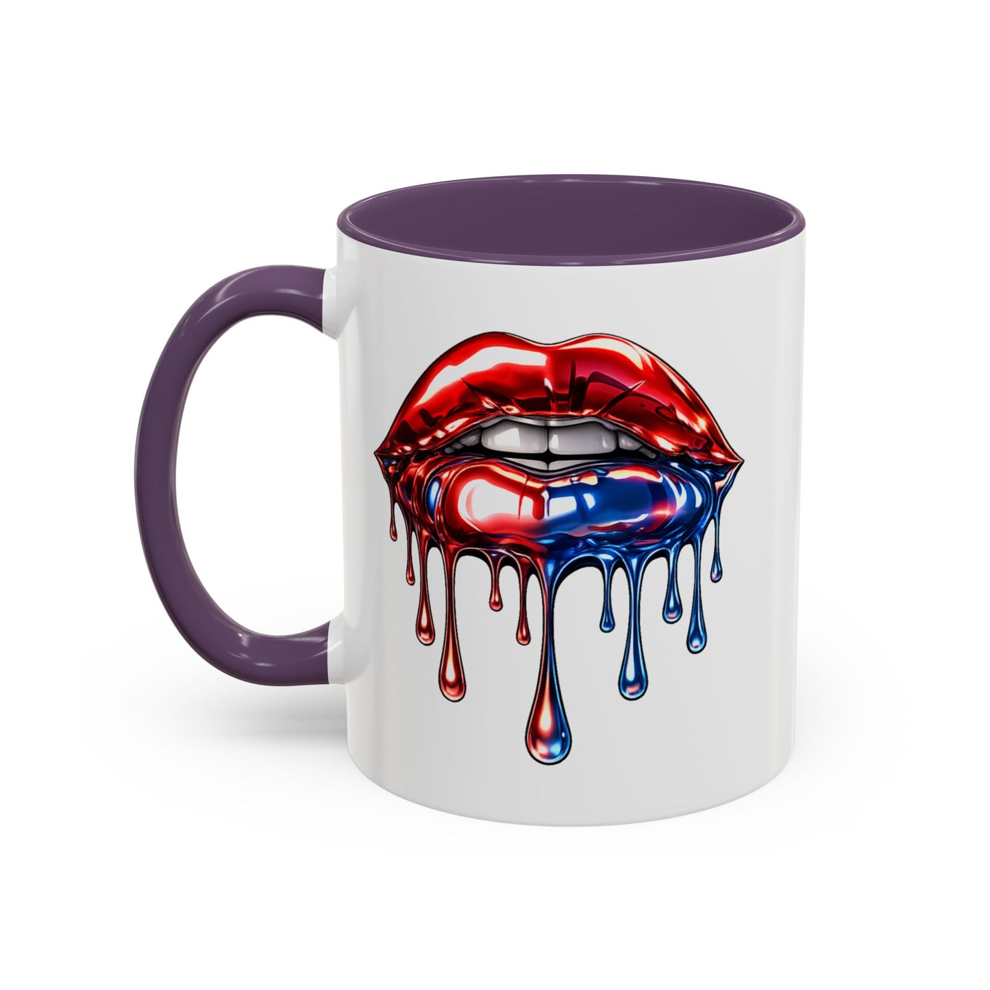 METALIC LIPS - Accent Coffee Mug (11, 15oz)