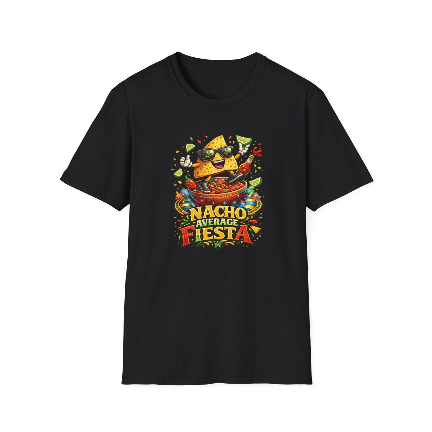 NACHO AVERAGE FIESTA - Unisex Soft Style T-Shirt