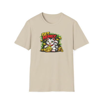 GET MONEY-STAY BLESSED - Unisex Soft Style T-Shirt